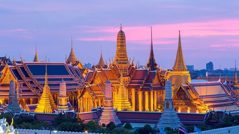Chùa Phật Ngọc nổi bật với lối kiến trúc độc đáo