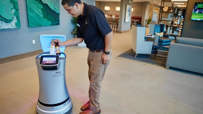Lợi ích khi ứng dụng robot trong du lịch