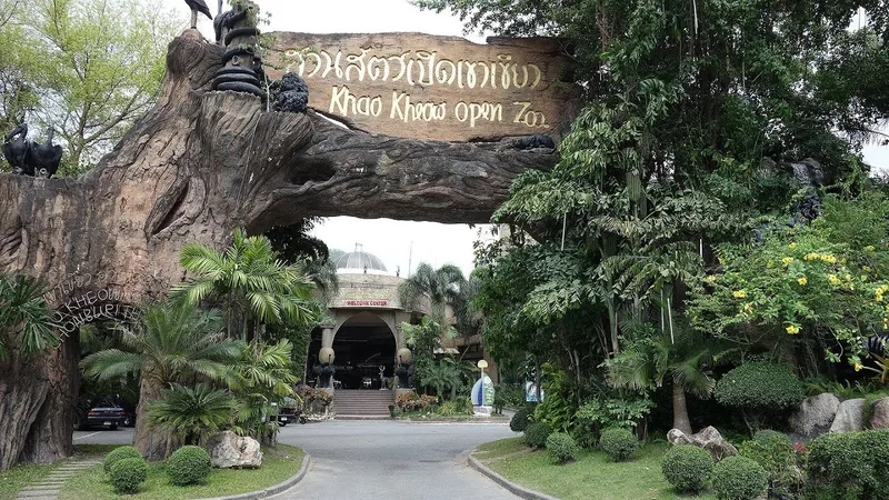 Gặp gỡ động vật hoang dã tại Vườn thú Khao Kheow