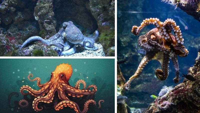 Đặc điểm bạch tuộc làm nên kỳ quan đại dương