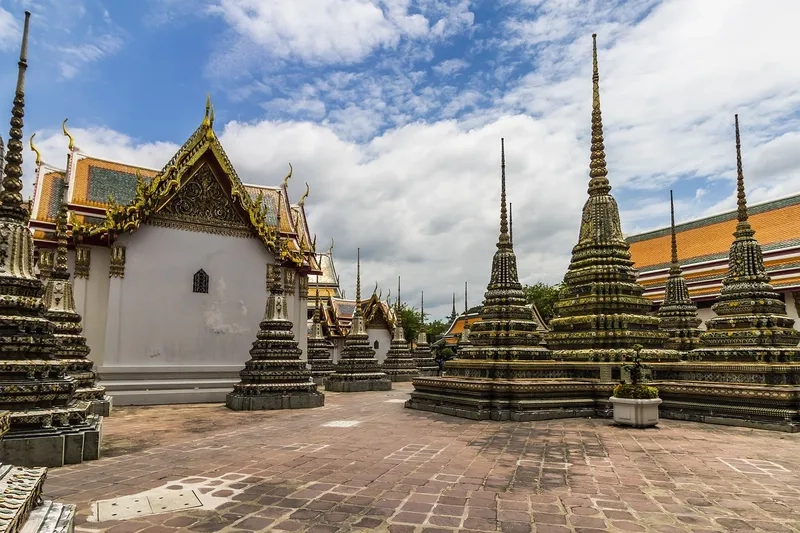 Chùa Wat Pho mang đậm dấu ấn Phật giáo Thái