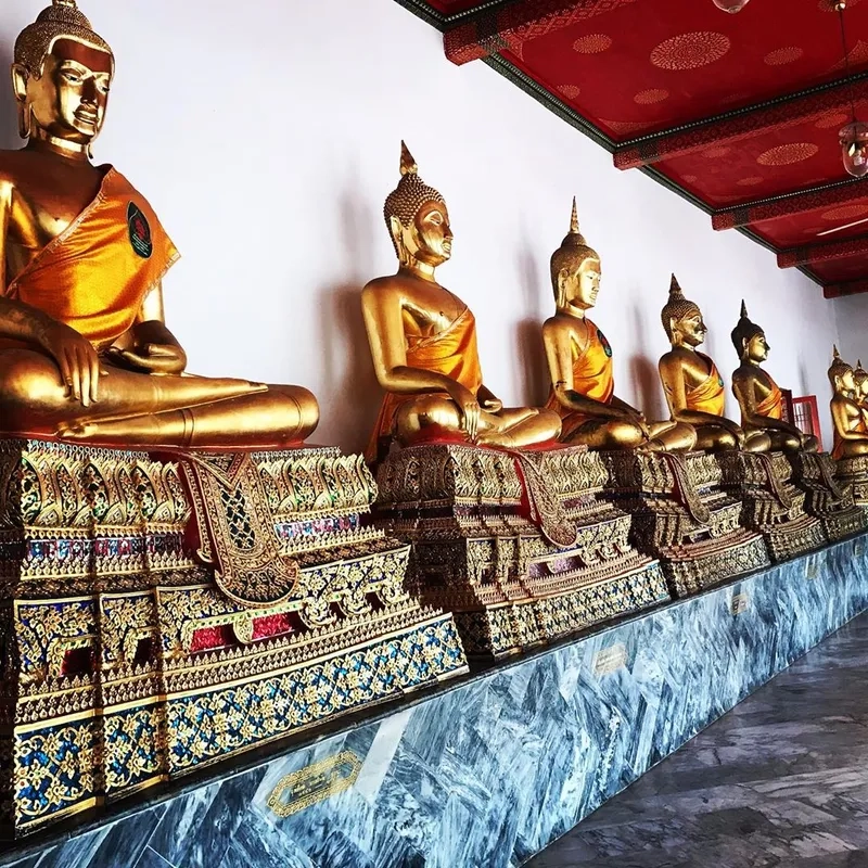 Chùa Wat Pho là nơi lưu giữ kinh Phật cổ