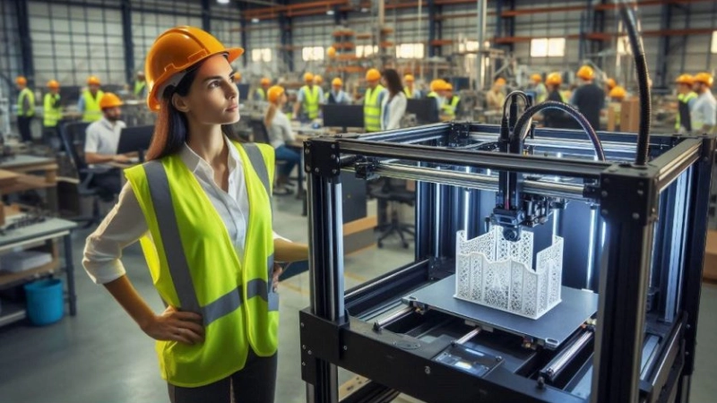 Công nghệ in 3D trong sản xuất hiện đại