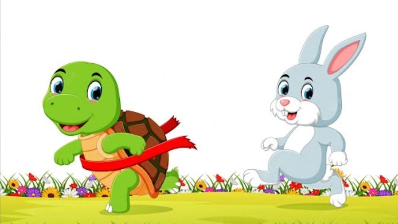 Rùa và Thỏ câu chuyện về sự kiên trì