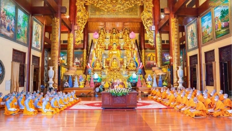 Về chùa Ba Vàng tìm phút giây an yên trong tâm hồn