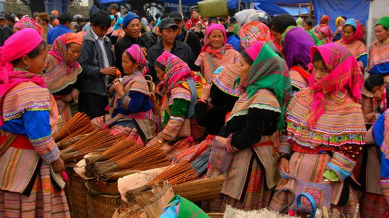 Mỗi mùa trong năm, chợ phiên Bắc Hà lại mang một nét đẹp rất riêng