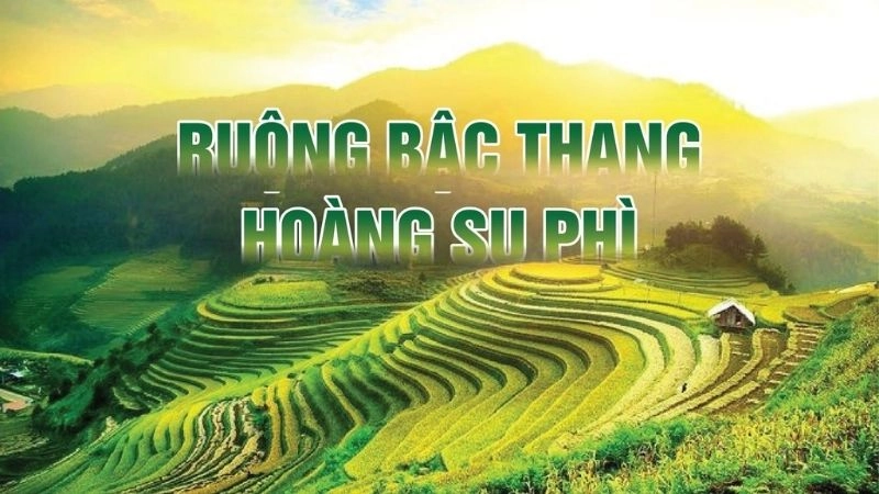 Ruộng bậc thang Hoàng Su Phì là kiệt tác thiên nhiên và bàn tay con người