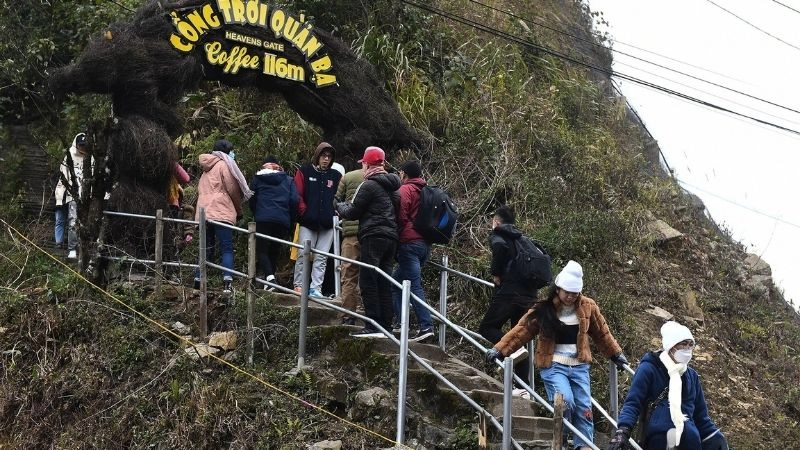 Mở lối thiên đường là Cổng Trời Quản Bạ