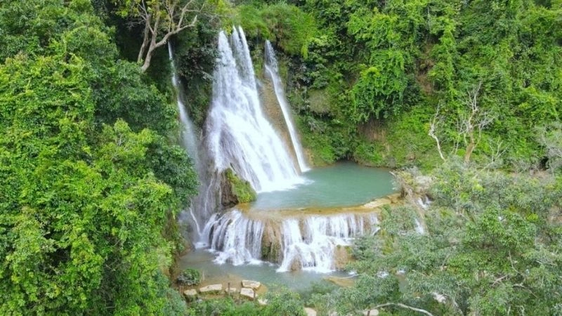 Lịch sử hình thành thác Dải Yếm và truyền thuyết tình yêu cảm động