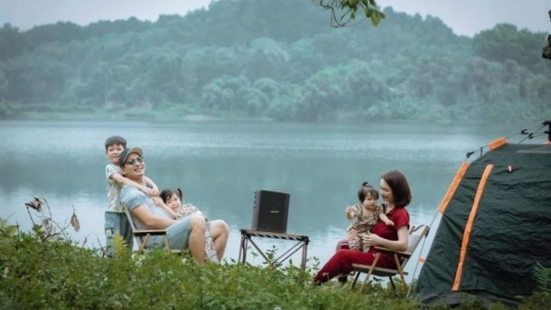 Ao Châu huyền bí giữa miền trung du Phú Thọ