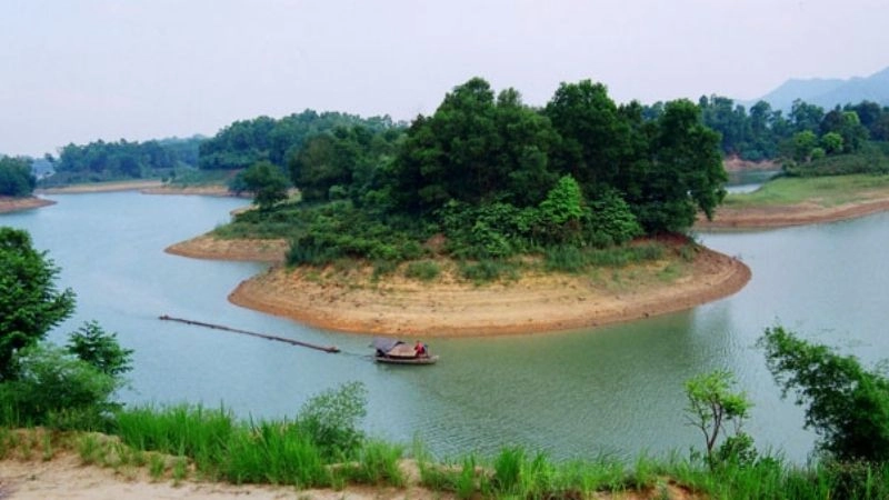 Lịch sử hình thành hồ Núi Cốc gắn liền truyền thuyết