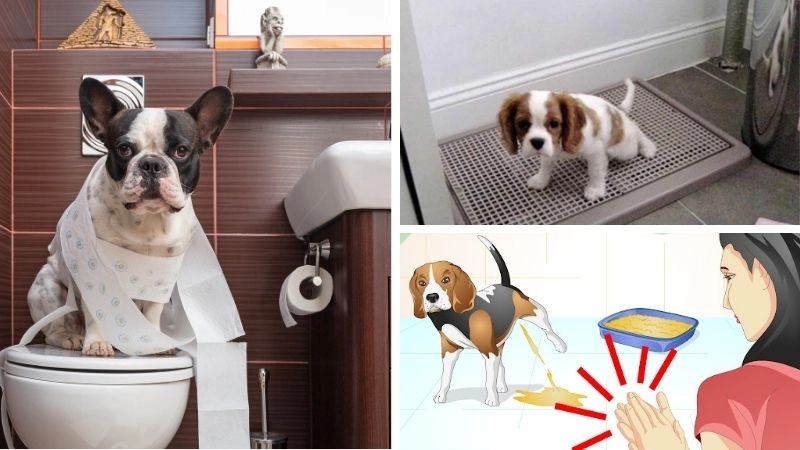 Dạy chó vệ sinh đúng cách để xây dựng thói quen tốt