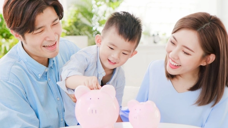 Giáo dục con về tài chính từ sớm