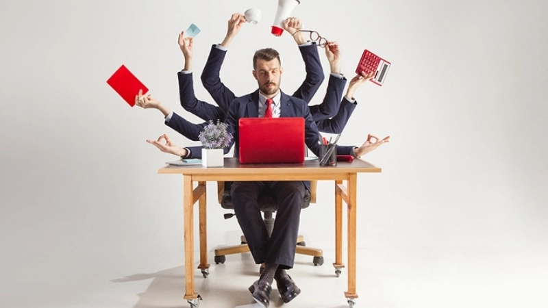 Làm nhiều việc cùng lúc khiến não bộ phải liên tục chuyển đổi 