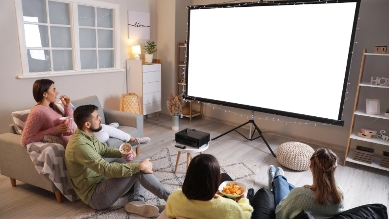 Không gian ảnh hưởng đến trải nghiệm xem phim tại nhà