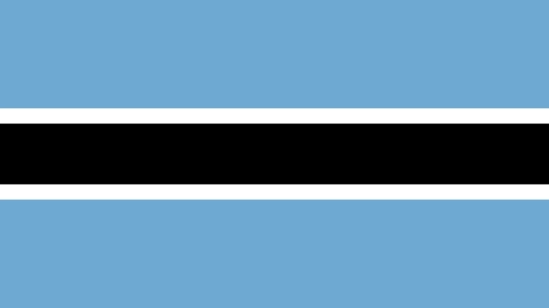 Đặc điểm hình dạng của quốc kỳ Botswana hiện tại
