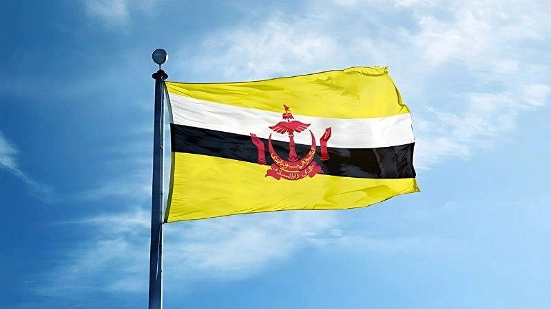 Lịch sử, nguồn gốc ra đời của quốc kỳ Brunei