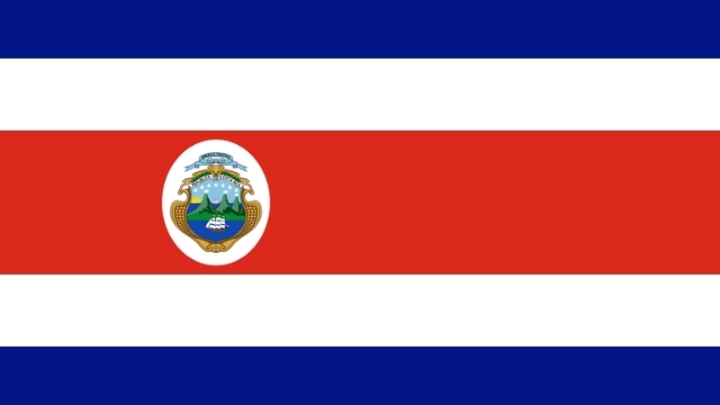 Đặc điểm hình dạng của quốc kỳ Costa Rica hiện tại