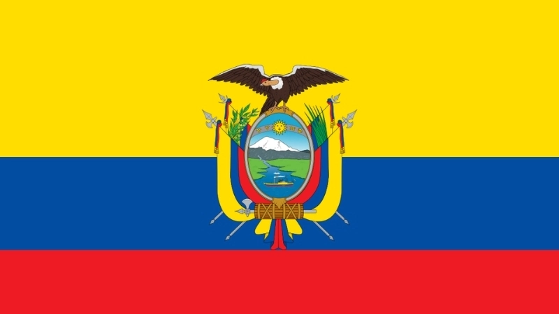 Đặc điểm hình dạng của Quốc kỳ Ecuador hiện tại