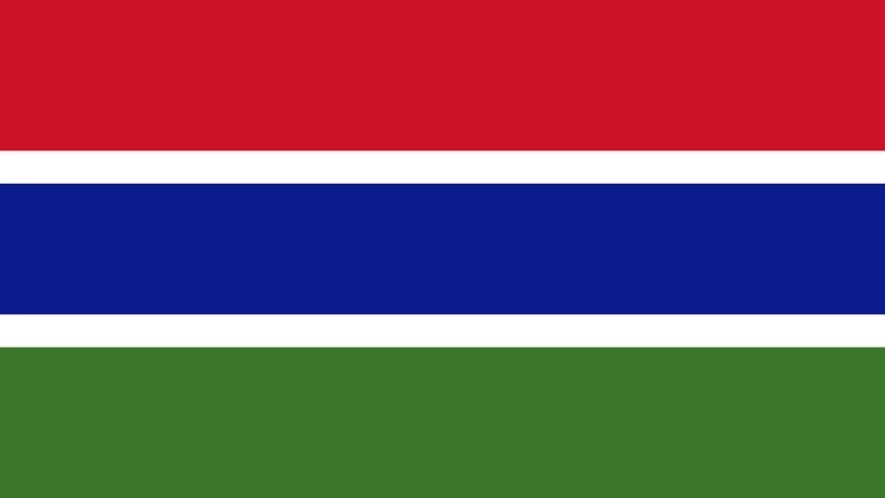 Đặc điểm hình dạng của quốc kỳ Gambia hiện tại