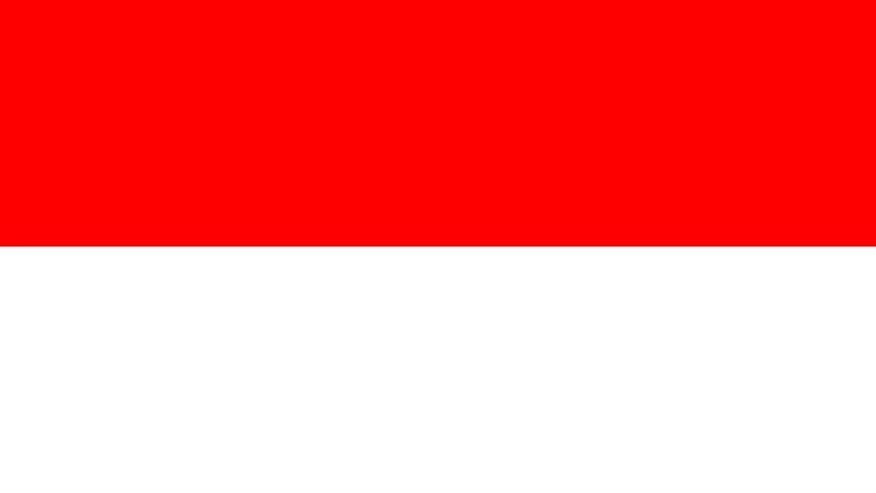 Đặc điểm hình dạng của quốc kỳ Indonesia hiện tại
