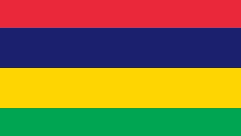 Đặc điểm hình dạng của quốc kỳ Mauritius hiện tại