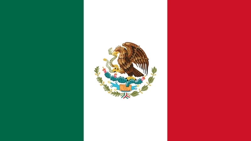Đặc điểm hình dạng của quốc kỳ Mexico hiện tại