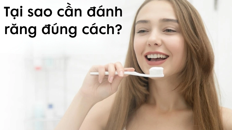 Tại sao cần đánh răng đúng cách?