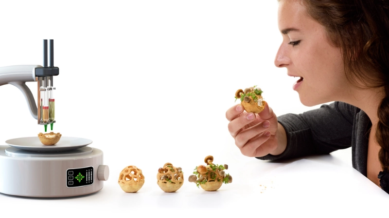Thực phẩm in 3D mở ra kỷ nguyên ẩm thực cá nhân hóa