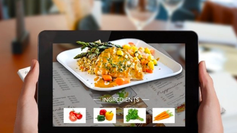 Ứng dụng AR thực phẩm trong thực tiễn