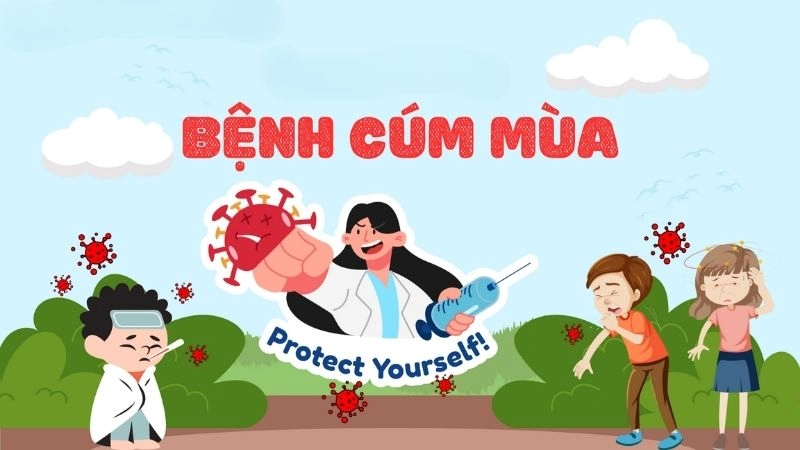 Cúm mùa là bệnh nhiễm trùng đường hô hấp có tốc độ lây lan nhanh chóng