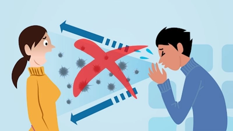 Tránh tiếp xúc gần với người bệnh mắc cúm mùa