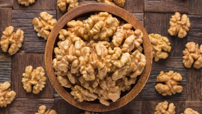 Óc chó là loại hạt giàu omega 3 và chất chống oxy hóa