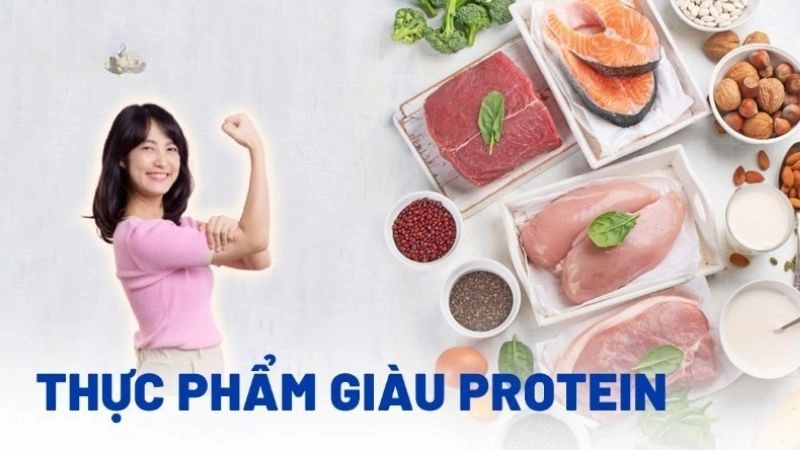 Hầu như tất cả các loại thực phẩm đều có protein