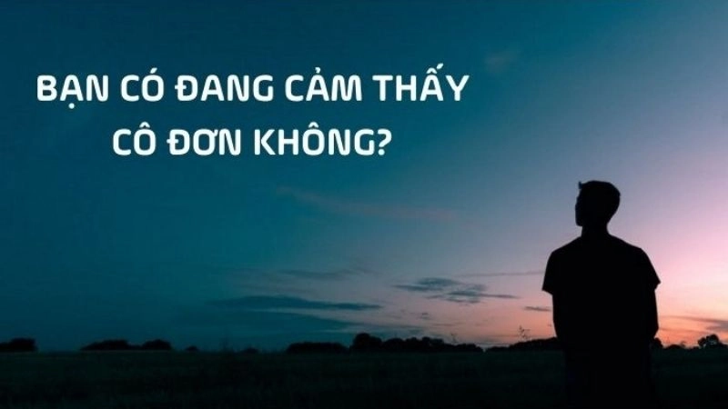 Sự cô đơn không thể đánh giá khi bạn ở một mình.