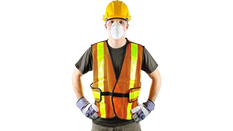 Cách phòng ngừa bệnh bụi phổi là sử dụng các thiết bị bảo hộ 