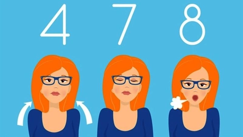 Kỹ thuật thở 4-7-8, được thiết kế để thư giãn hệ thần kinh và cải thiện sức khỏe phổi
