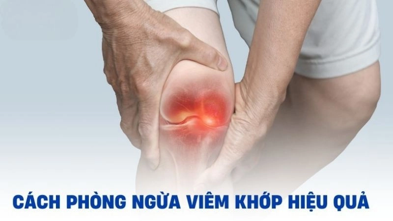 Bệnh viêm khớp có thể tác động đến bất kỳ khớp nào 