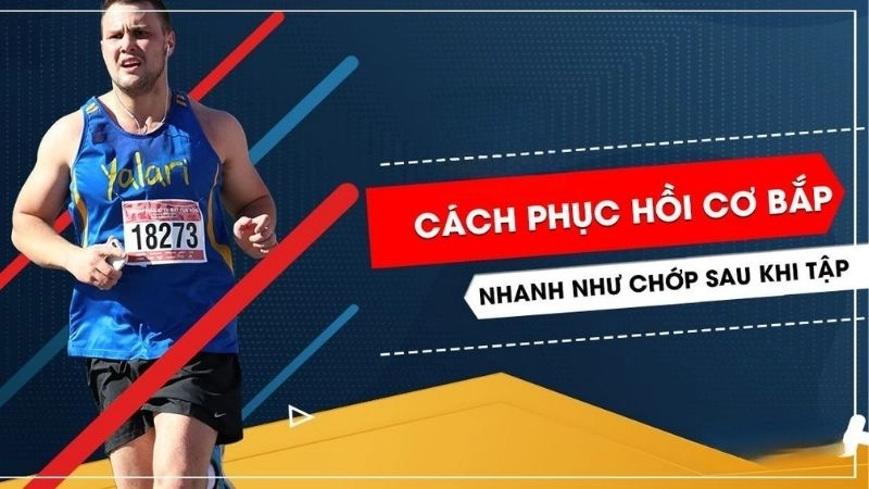 Cách khắc phục đau cơ sau tập luyện
