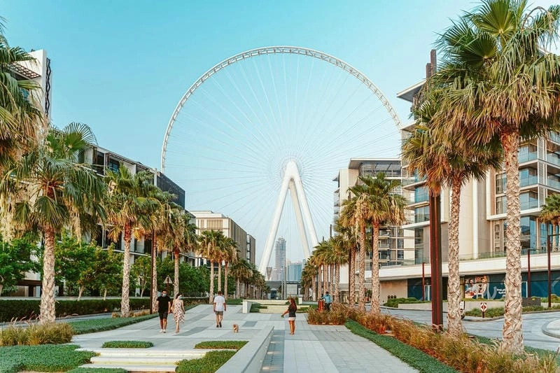 Khám phá Ain Dubai ở đâu trên bản đồ Dubai