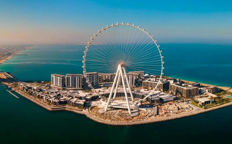 Trải nghiệm trên Ain Dubai