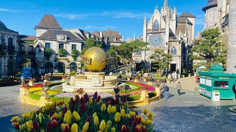 Kiến trúc Bà Nà Hills tinh tế và đầy ấn tượng