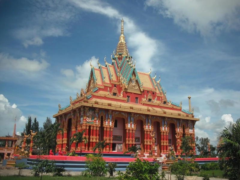 Chùa Khmer Bạc Liêu – điểm đến tâm linh