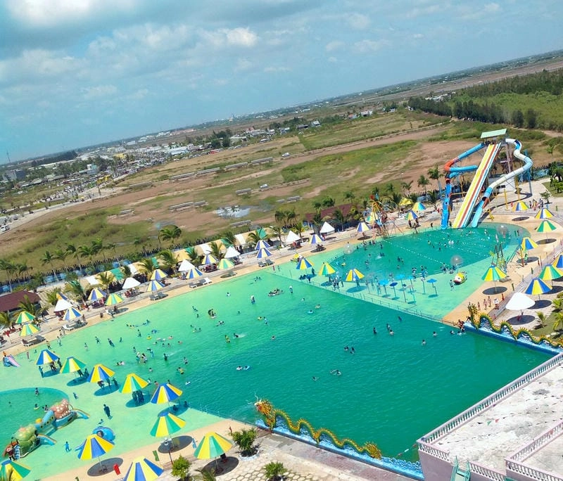 Bình minh rực rỡ trên Cảnh quan Bạc Liêu thơ mộng