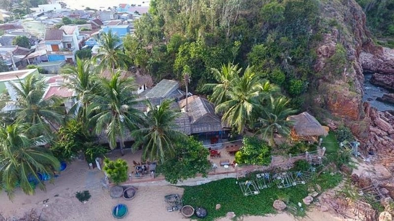 Thiên nhiên Bãi Xép hòa quyện đất trời bao la