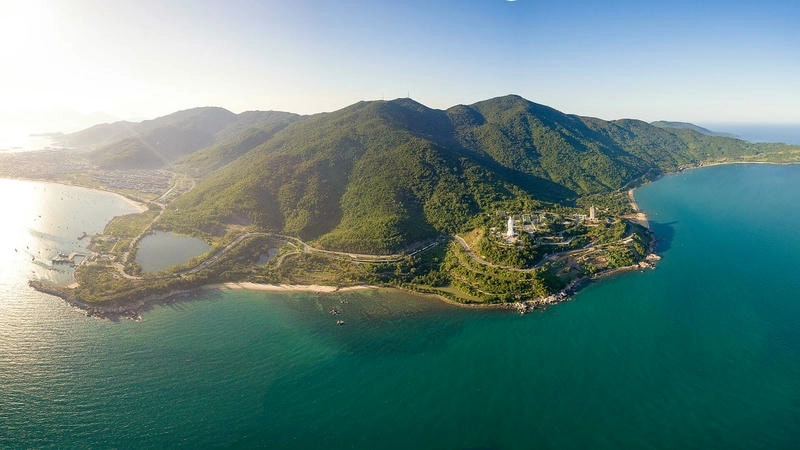 Cảnh Bán đảo Sơn Trà Đà Nẵng từ trên cao tuyệt đẹp