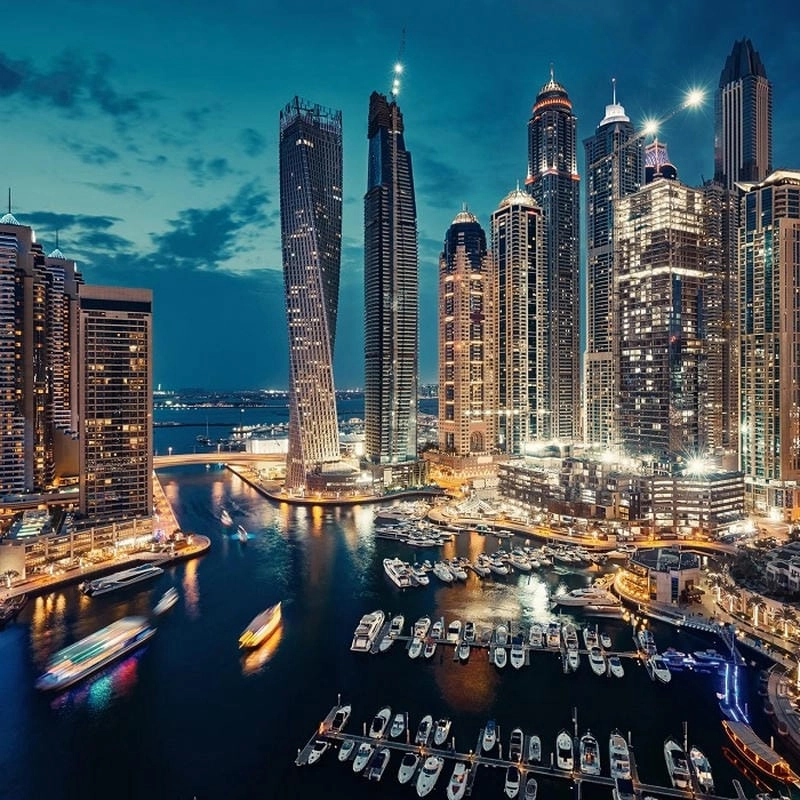 Chiêm ngưỡng Bến du thuyền Dubai nhân tạo độc đáo