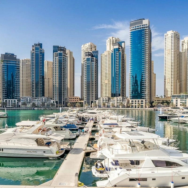 Thưởng ngoạn Bến du thuyền Dubai lớn nhất thế giới