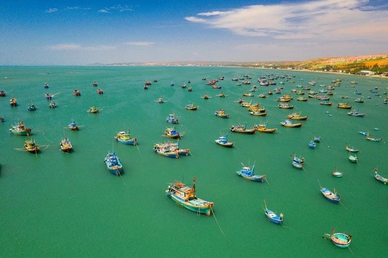 Cảng Bình Thuận với nét đẹp biển cả