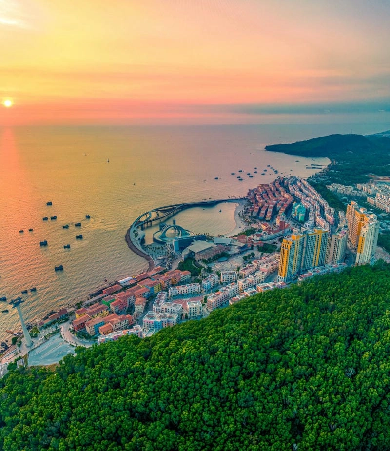 Ngắm hoàng hôn Nam Du lãng mạn khó quên